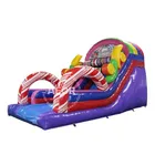 China Cheap Inflatable Kids Indoor Slide Jumping Castle Children Dry Slide For Sale