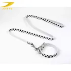 Fashion PU leather dog collar dot pet collar and leash set