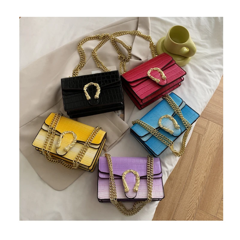 Designer Luxury Crocodile Tote Women Alligator Leather Lock Handbag Retro Brand Gradient Color Shoulder Messenger Bags Female
Designer Luxury Crocodile Tote Women Alligator Leather Lock Handbag Retro Brand Gradient Color Shoulder Messenger Bags Female
