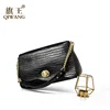 Qiwang luxury Crocodile Pattern Leather Bags Wholesale Fashion Women Handbags 2019
