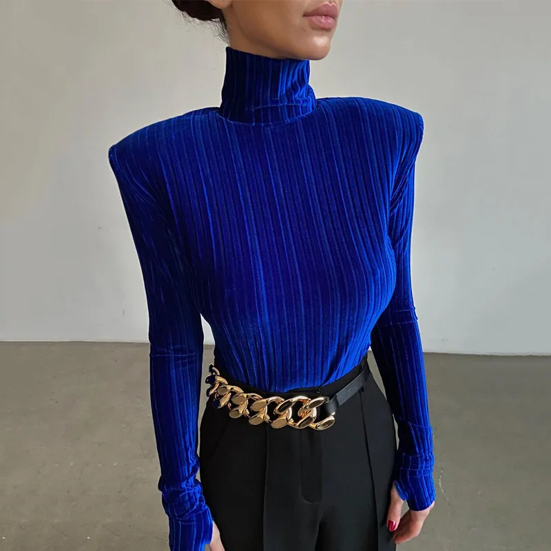 2022 new style Turtleneck Bodycon Women Bodysuits Long Sleeve Sexy Slim Female Rompers Casual Striped Backless Skinny Bodysuits
2022 new style Turtleneck Bodycon Women Bodysuits Long Sleeve Sexy Slim Female Rompers Casual Striped Backless Skinny Bodysuits