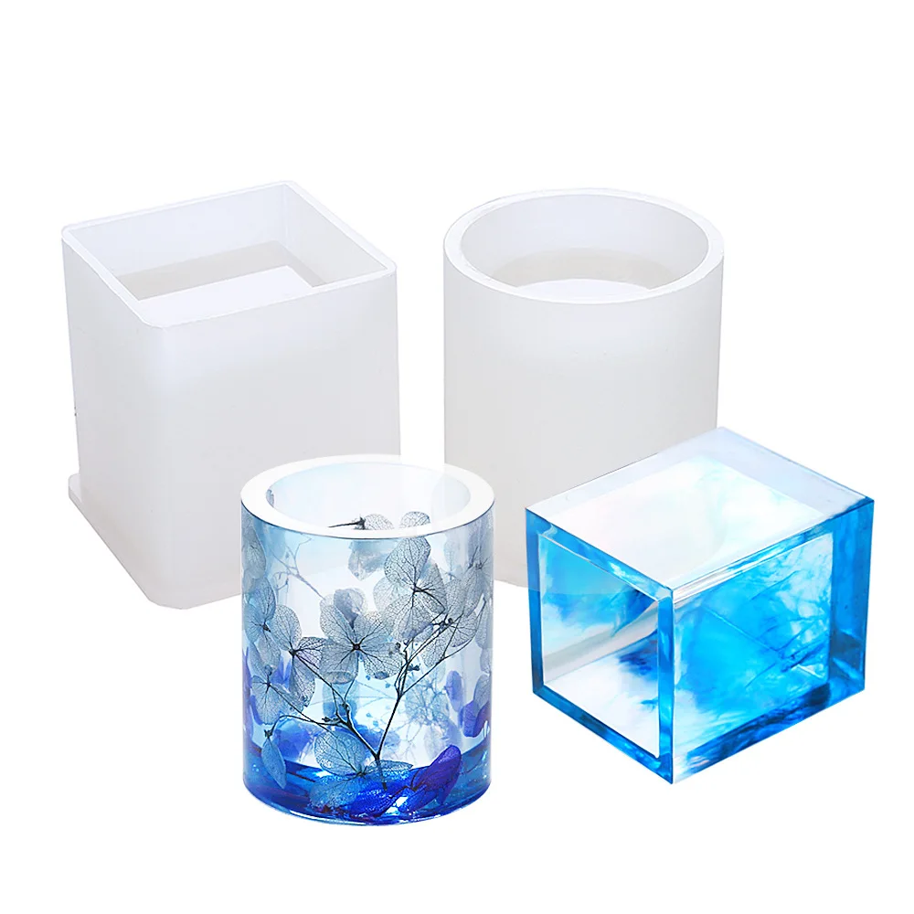 Amazon hot product diy crystal epoxy abrasive candle cement flower pot pen holder silicone mold resin, White
Amazon hot product diy crystal epoxy abrasive candle cement flower pot pen holder silicone mold resin, White
