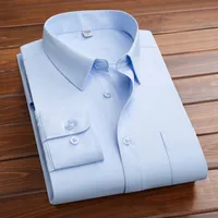 New 2020 Arrivals Men's Long Sleeved Shirt Slim Fit Design Solid Business Casual Dress Shirt Male Social Brand Shirt For Man
New 2020 Arrivals Men's Long Sleeved Shirt Slim Fit Design Solid Business Casual Dress Shirt Male Social Brand Shirt For Man