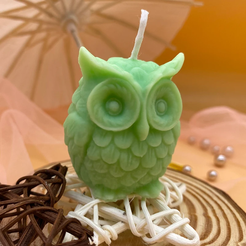 B-3001 cute silicone 3d owl candle mold for candle making lotion bar cake decoration soap, Random
B-3001 cute silicone 3d owl candle mold for candle making lotion bar cake decoration soap, Random