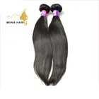Factory Prices Raw Unprocessed Human Double Drawn Virgin Bundles Extension Hair Malaysian