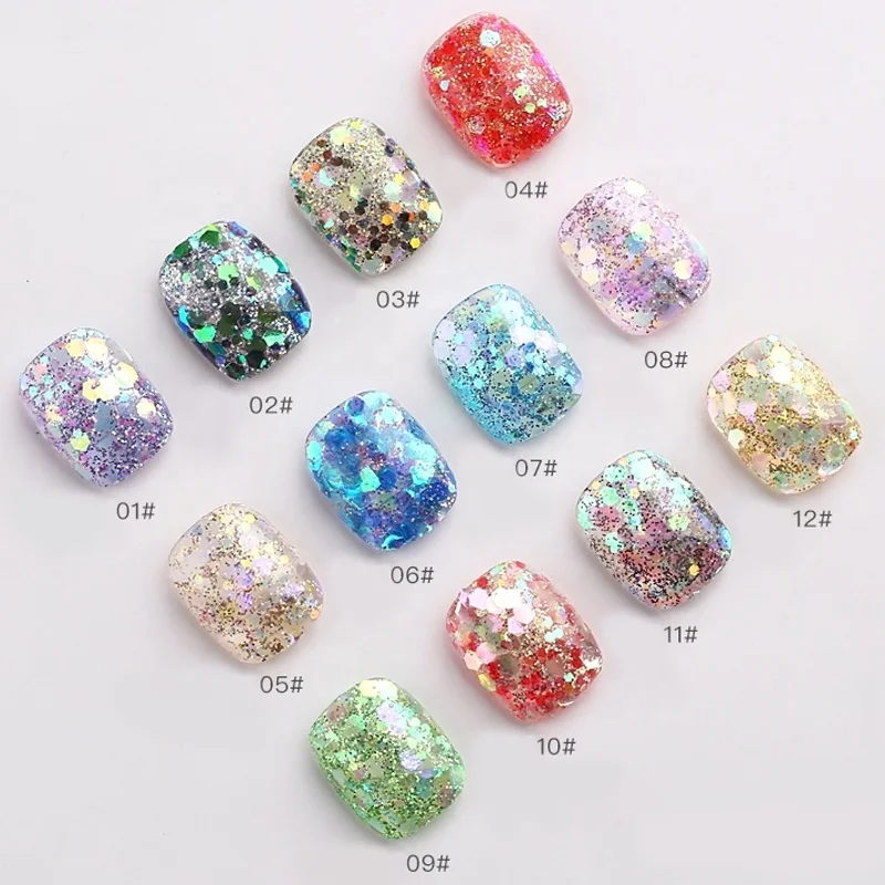 Newest Corrina Beauty 2021 12 Colors Bulk Sequins Flakes Multi Nail Mixed Sizes Glitter Powder Shiny Nail Glitter Sequins
Newest Corrina Beauty 2021 12 Colors Bulk Sequins Flakes Multi Nail Mixed Sizes Glitter Powder Shiny Nail Glitter Sequins
