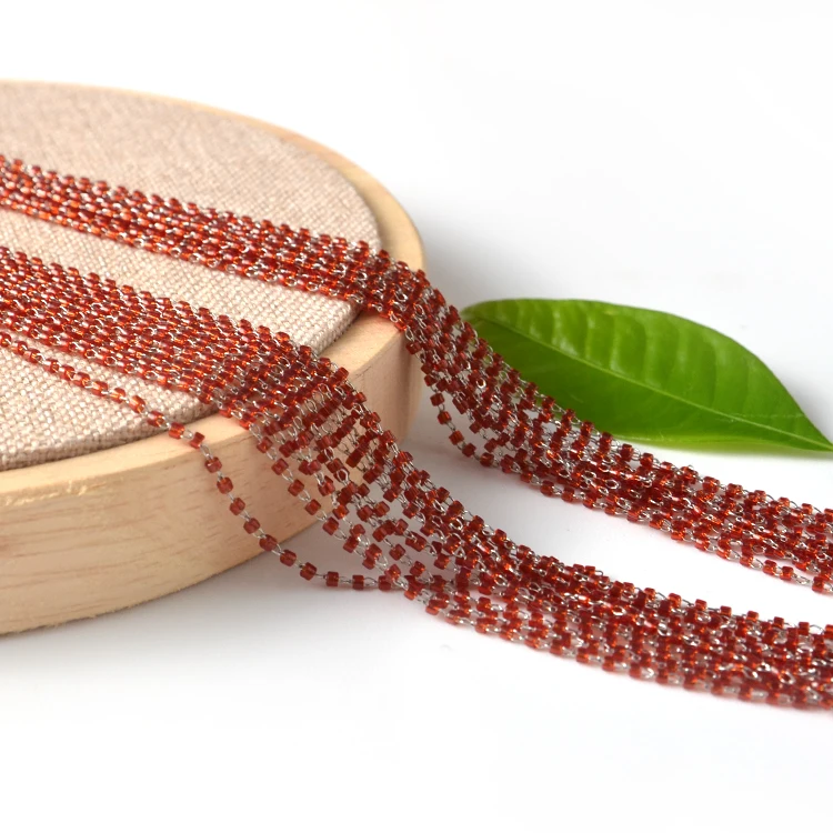 Fashion jewelry necklace beaded chains miyuki beads stainless steel chain for women, Single color,mixed color and metallic color series
Fashion jewelry necklace beaded chains miyuki beads stainless steel chain for women, Single color,mixed color and metallic color series
