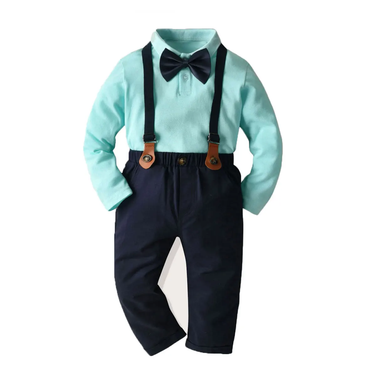Boys Suit Bow Tie Polo Neck Top With Pants Boys Suit Kids Formal Wedding Wear Baby Suspenders Outfit
Boys Suit Bow Tie Polo Neck Top With Pants Boys Suit Kids Formal Wedding Wear Baby Suspenders Outfit