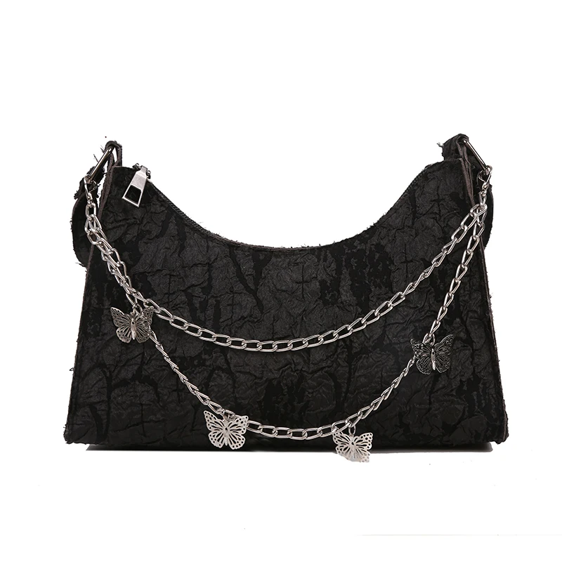 2021 fashion new leather bag chain korean female bag underarm bag PU woman handbag wholesale
2021 fashion new leather bag chain korean female bag underarm bag PU woman handbag wholesale