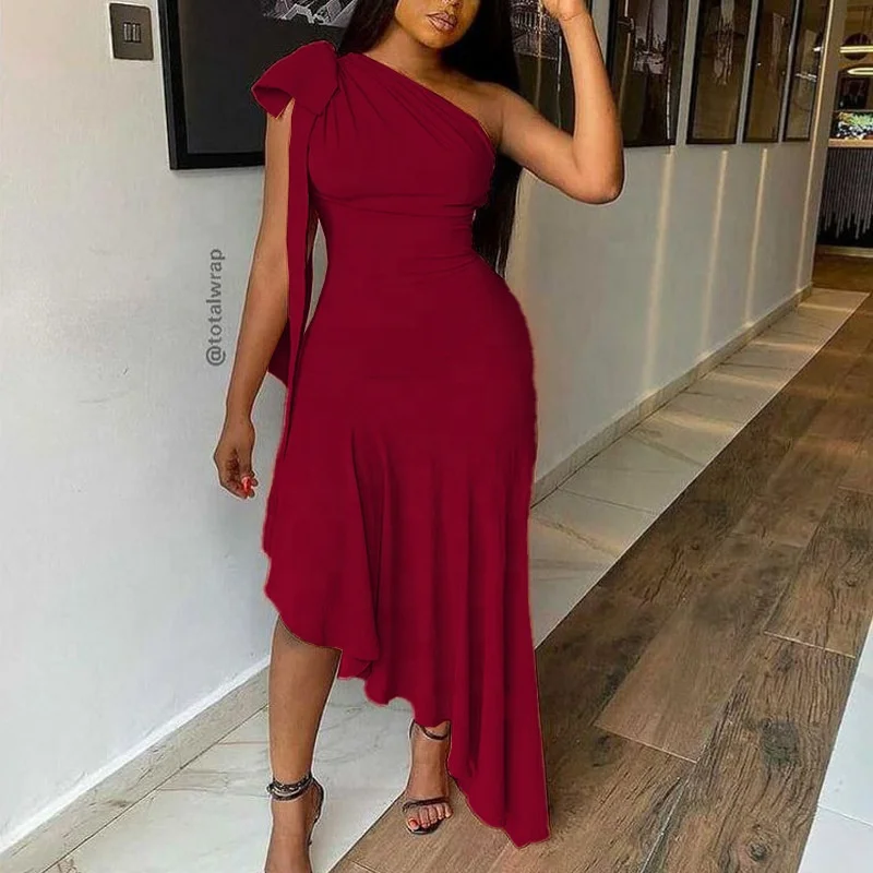 KEN-AM210414 OEM ODM ruffle big bow bodycon dresses one shoulder formal dresses for women
KEN-AM210414 OEM ODM ruffle big bow bodycon dresses one shoulder formal dresses for women