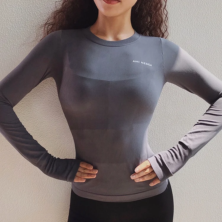 2021 NEW Womens Gym Shirts Fitness Tshirt Women Sport tshirt Custom Logo Tshirt Long Sleeve Running Top Wholesale Gym T Shirt, Customized logo printing
2021 NEW Womens Gym Shirts Fitness Tshirt Women Sport tshirt Custom Logo Tshirt Long Sleeve Running Top Wholesale Gym T Shirt, Customized logo printing