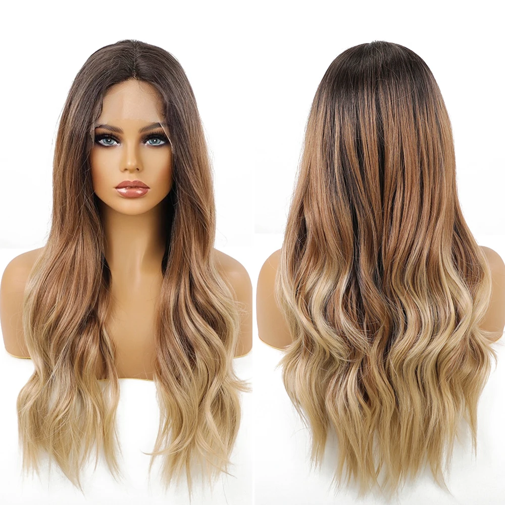 Curly Hair Brown Ombre Blonde Daily wig for Women High Density Heat Resistant Wig Lace Front Wigs
Curly Hair Brown Ombre Blonde Daily wig for Women High Density Heat Resistant Wig Lace Front Wigs