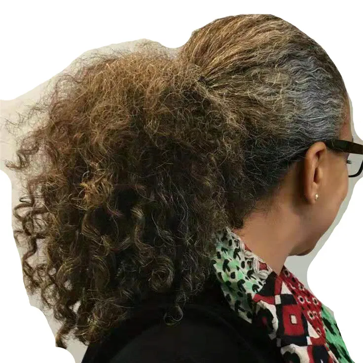 Factory wholesale grey afro ponytail hair extension,grey silver kinky curly short high natural puff human hair extension 14inch
Factory wholesale grey afro ponytail hair extension,grey silver kinky curly short high natural puff human hair extension 14inch