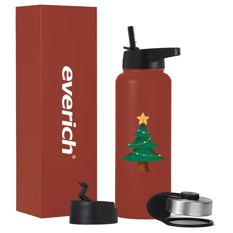 New 2021 Christmas gift water bottle vacuum flask keep hot and cold for long time insulated water bottles, Pantone color
New 2021 Christmas gift water bottle vacuum flask keep hot and cold for long time insulated water bottles, Pantone color