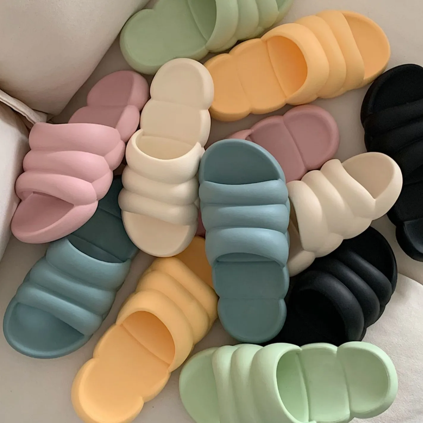 Korean style summer fashion home bathroom bath non-slip deodorant thick bottom unisex sandals and slippers, As the pictures show
Korean style summer fashion home bathroom bath non-slip deodorant thick bottom unisex sandals and slippers, As the pictures show