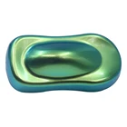 Green Blue YB50 Gold Green Blue Powder For Car Nail Paint Coating DIY 10g Chameleon Changing Pearl Pigment