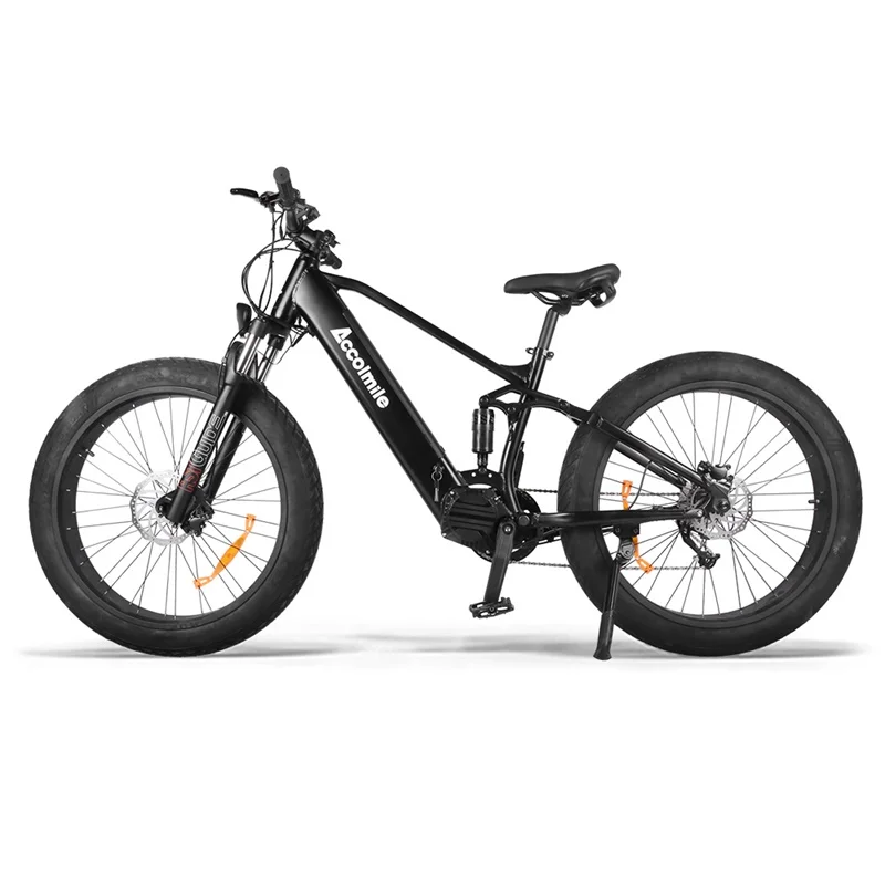 26*4.0 Fat Tire Electric Bicycle 48V 750W Bafang Motor Mid Drive 9 speed Mountain Snow Electric Bike
26*4.0 Fat Tire Electric Bicycle 48V 750W Bafang Motor Mid Drive 9 speed Mountain Snow Electric Bike