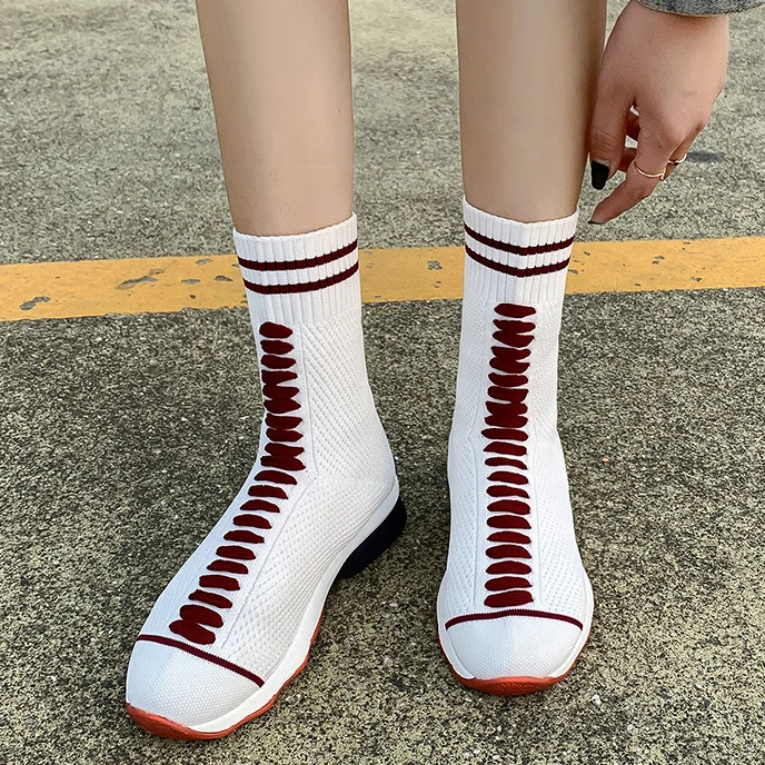 Big Size 43 Knitting Upper Flat Daily Mid-Calf Women Boots Round Toe Back Zipper Fashion Trend Autumn Short Booties For Ladies, Black,white,brown
Big Size 43 Knitting Upper Flat Daily Mid-Calf Women Boots Round Toe Back Zipper Fashion Trend Autumn Short Booties For Ladies, Black,white,brown