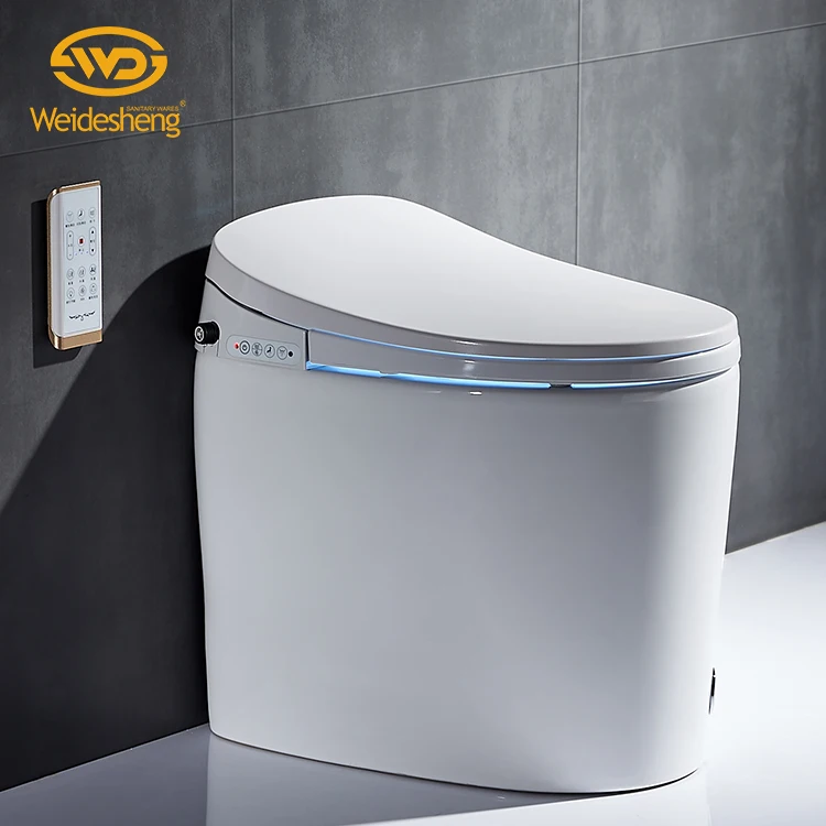 Ванная комната интеллектуальный электронный контроль температуры биде сиденье для унитаза Автоматическая самоочистка умный туалет