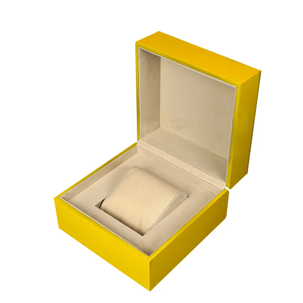 Multi-Color Custom Fiberboard Paint Wooden Box Single Watch Gift Box With Pillow, Black.red,yellow,white
Multi-Color Custom Fiberboard Paint Wooden Box Single Watch Gift Box With Pillow, Black.red,yellow,white