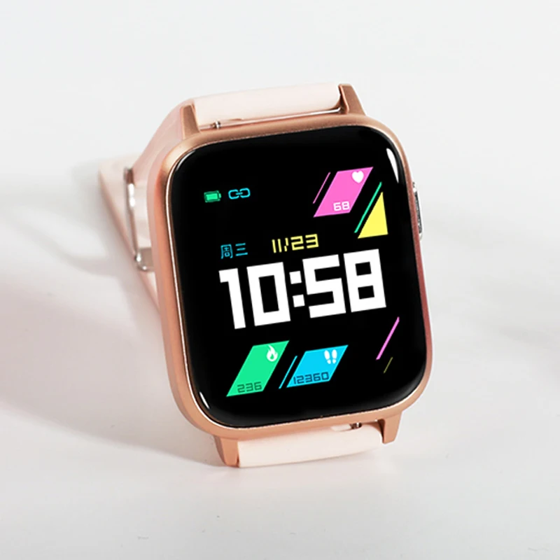 OEM GT01 Thermometer Body Temperature Heart Rate Blood Pressure Measurement Smart Watch
OEM GT01 Thermometer Body Temperature Heart Rate Blood Pressure Measurement Smart Watch