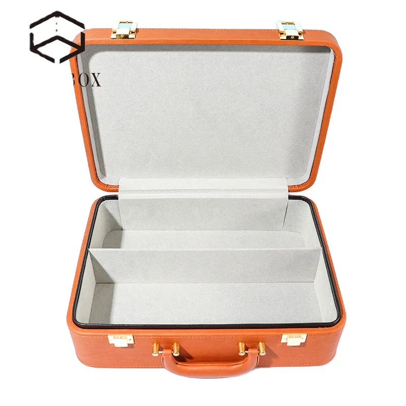 Gold box customized high-end beauty instrument packaging box skin care instrument leather goods packaging
Gold box customized high-end beauty instrument packaging box skin care instrument leather goods packaging