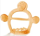HEORSHE Teeth Growing Bpa Free Silicone Baby Toy Teether