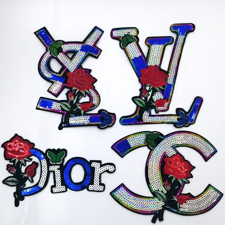 Custom Large Flower Iron On Embroidery Applique Sequin Patches For Clothing, Red + blue
Custom Large Flower Iron On Embroidery Applique Sequin Patches For Clothing, Red + blue