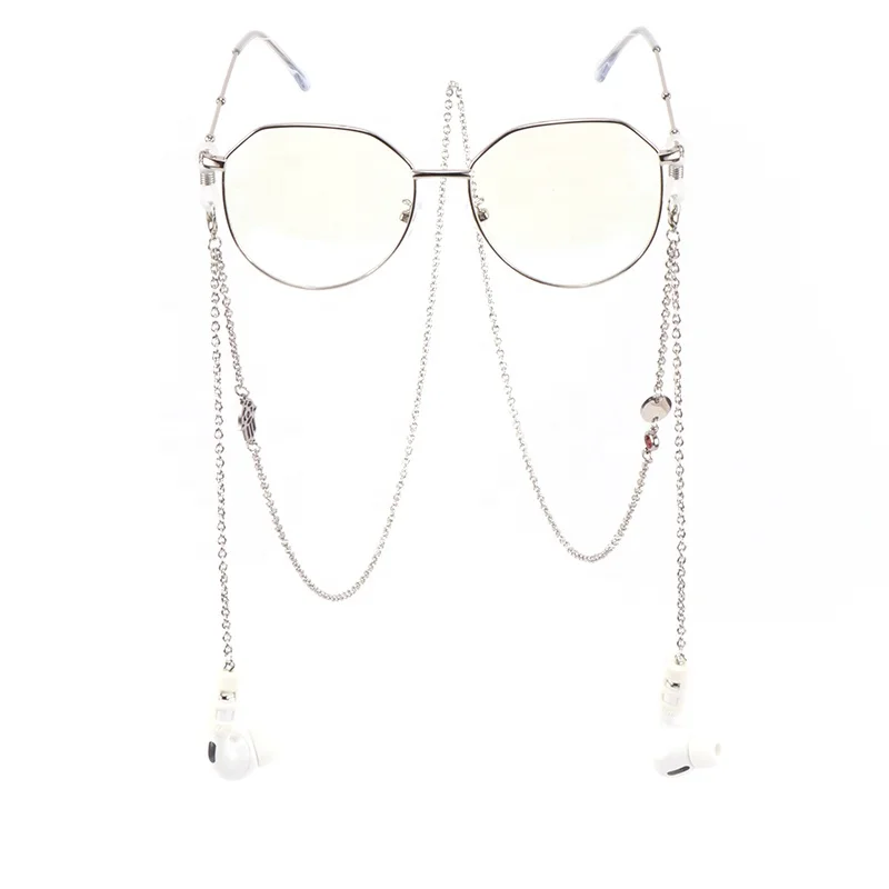 Stainless Steel Charm Birthstone Hamsa Hand Lanyard Earphone Anti Lost Earpods Wireless Headphones Holder Glasses Chain Necklace
Stainless Steel Charm Birthstone Hamsa Hand Lanyard Earphone Anti Lost Earpods Wireless Headphones Holder Glasses Chain Necklace