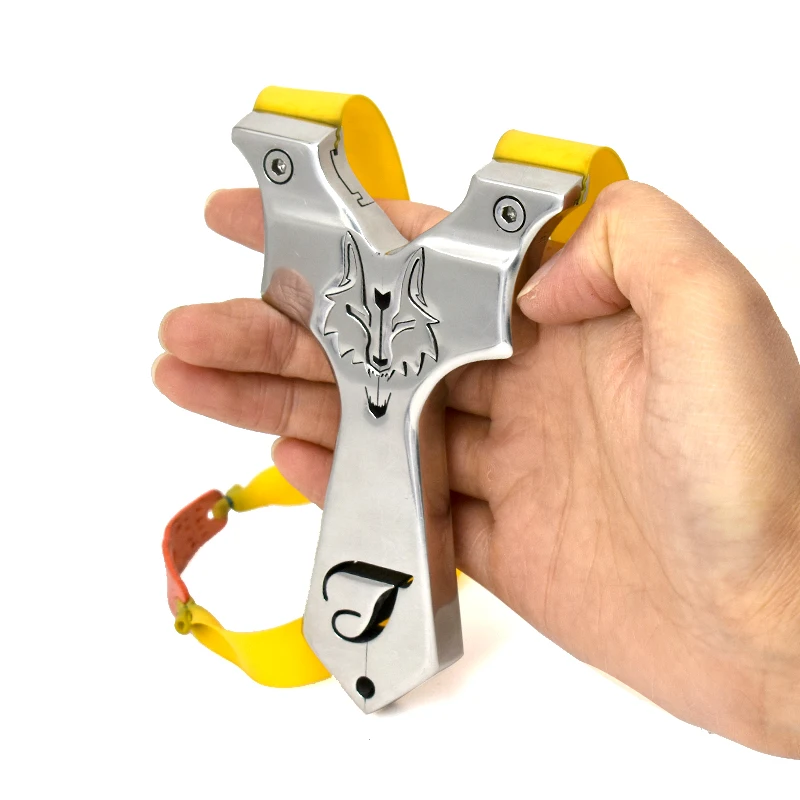 Hunting Slingshot New Stainless Steel Hunting Sling shot With Colored Screws Other Shooting Products
Hunting Slingshot New Stainless Steel Hunting Sling shot With Colored Screws Other Shooting Products