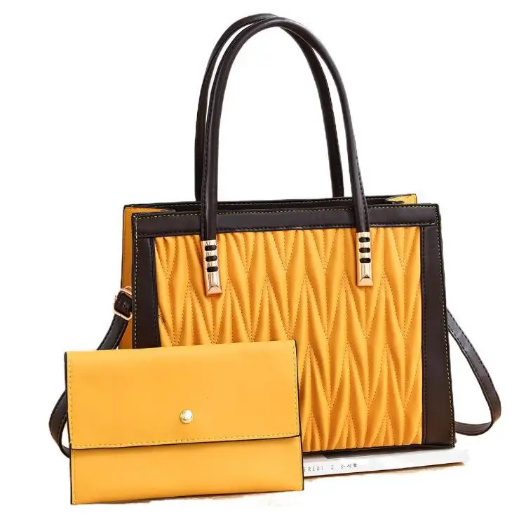 2021 high quality tote bag set of 2 Simple casual shoulder cross-body bag Fashionable rhomboid handbags for ladies, 7 colors
2021 high quality tote bag set of 2 Simple casual shoulder cross-body bag Fashionable rhomboid handbags for ladies, 7 colors