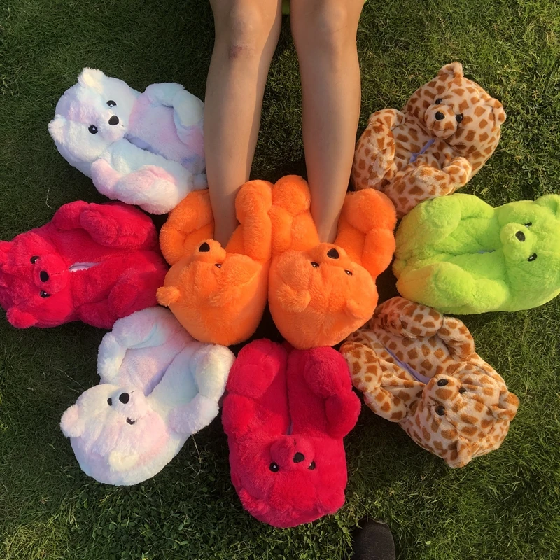 Teddy bear slippers for Women Girls Kids fuzzy teddy Factory Plush Cute Slippers House Wear Teddy Bear Slippers, Customized colors
Teddy bear slippers for Women Girls Kids fuzzy teddy Factory Plush Cute Slippers House Wear Teddy Bear Slippers, Customized colors