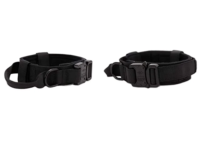 Hot sale designer heavy duty adjustable comfortable soft tactical metal buckle military dog collar
Hot sale designer heavy duty adjustable comfortable soft tactical metal buckle military dog collar