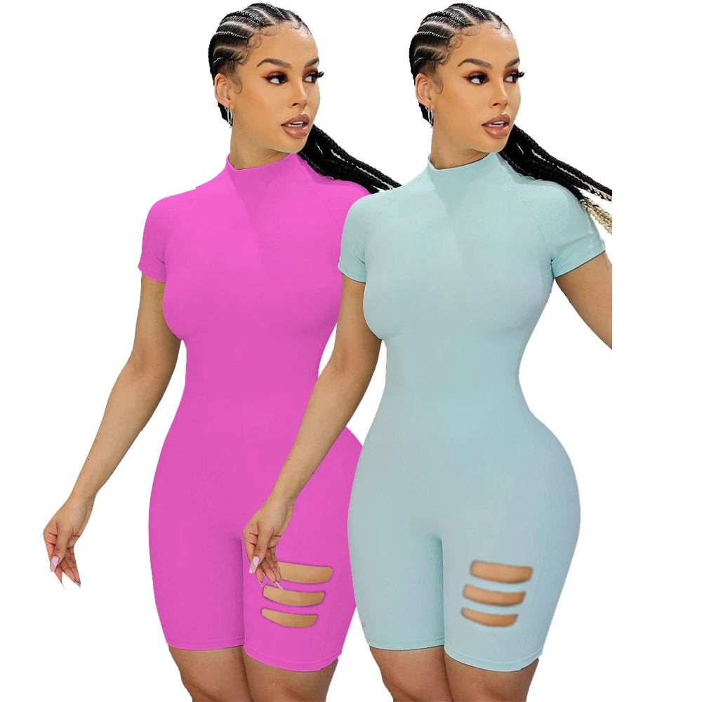 High stretch sexy tights sports jumpsuit Women's jumpsuit sexy solid color slim jumpsuit
High stretch sexy tights sports jumpsuit Women's jumpsuit sexy solid color slim jumpsuit