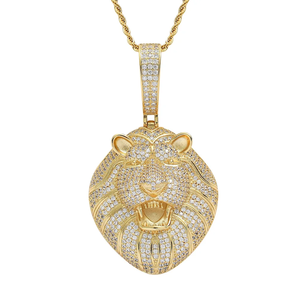 Wholesale Hip Hop Chain Cuban Necklace 14K Gold Plated Diamond Pendant Animal Pendant Necklace Jewelry For Men
Wholesale Hip Hop Chain Cuban Necklace 14K Gold Plated Diamond Pendant Animal Pendant Necklace Jewelry For Men
