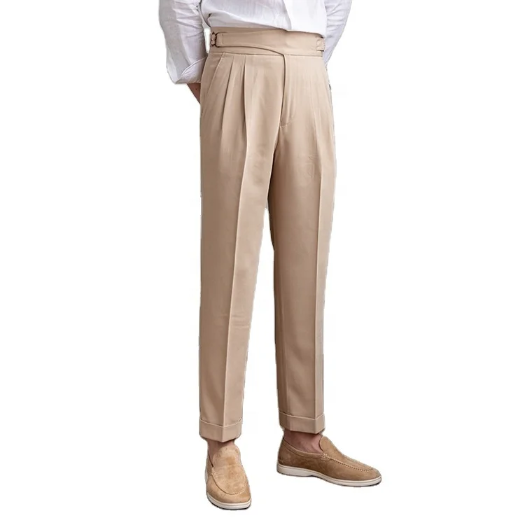 Fashion Trend Casual Wear Waistband Adjustable Black Green Blue Khaki High Class Mens Suit Pants
Fashion Trend Casual Wear Waistband Adjustable Black Green Blue Khaki High Class Mens Suit Pants