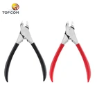 Salon grade plastic eagle edge cuticle nail cutting nipper