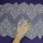 HC-6826 Hechun high quality bridal chantilly lace trim wholesale