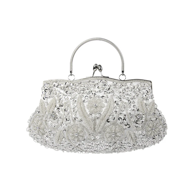Top Selling Handmade Sequin Beaded Design Flower Evening Purse Large Clutch Bag For Party
Top Selling Handmade Sequin Beaded Design Flower Evening Purse Large Clutch Bag For Party