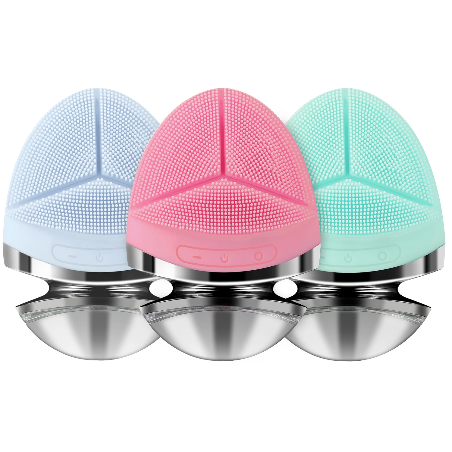 Silica New charging electric massage face washing instrument lead in instrument facial cleansing device with silicone brush
Silica New charging electric massage face washing instrument lead in instrument facial cleansing device with silicone brush