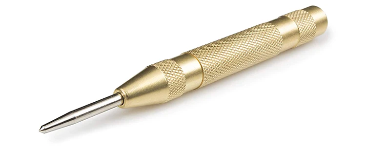 Pin Centre Hole Tool Brass Automatic Center Punch