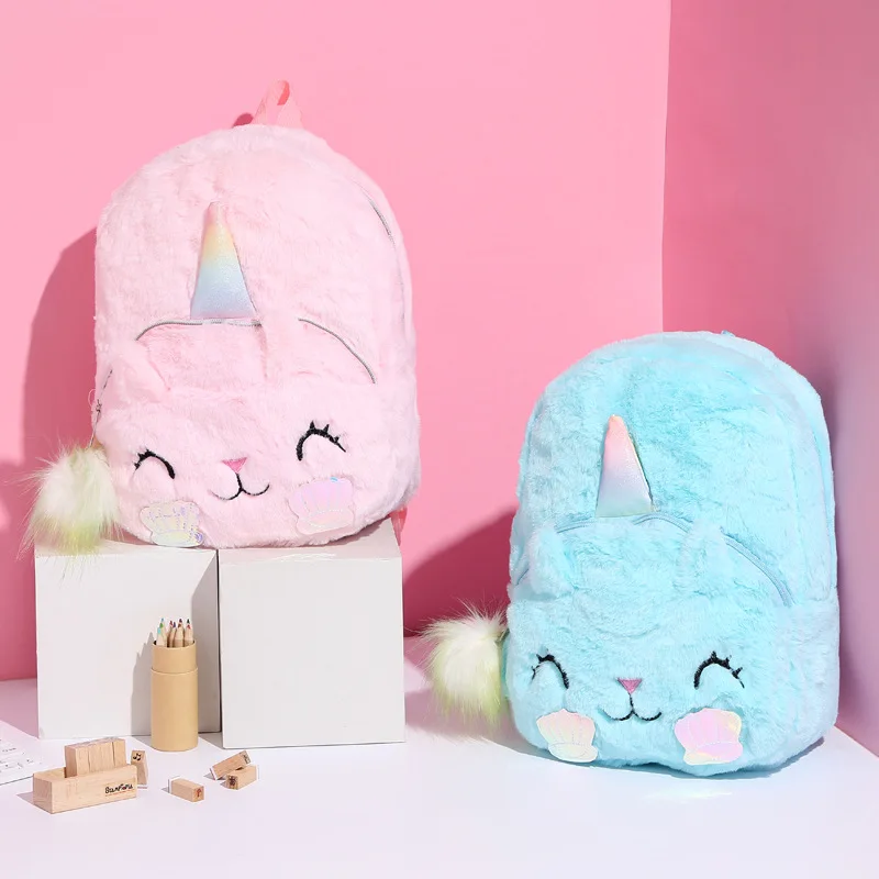 GW cotton backpack New unicorn bag hot animal soft fluffy plush kids school unicorn plush backpack for girls, Colors
GW cotton backpack New unicorn bag hot animal soft fluffy plush kids school unicorn plush backpack for girls, Colors