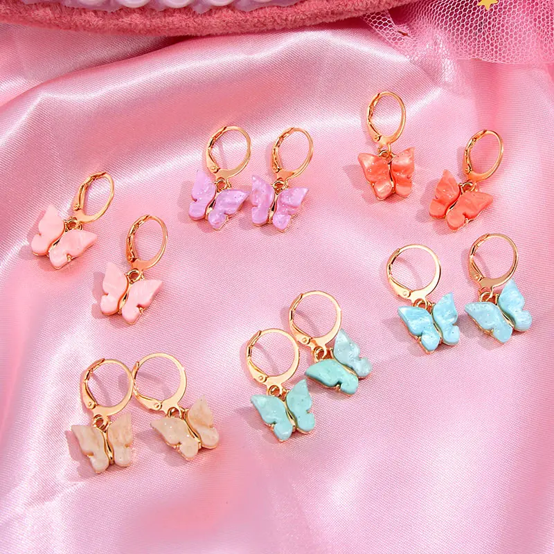 2020 Fashion Party Jewelry For Women Girls Korea Cute Animal Statement Earrings Sweet Purple Acrylic Butterfly Drop Earrings, 16 color
2020 Fashion Party Jewelry For Women Girls Korea Cute Animal Statement Earrings Sweet Purple Acrylic Butterfly Drop Earrings, 16 color