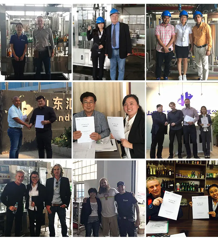 Fully automatic craft beer bottling plant