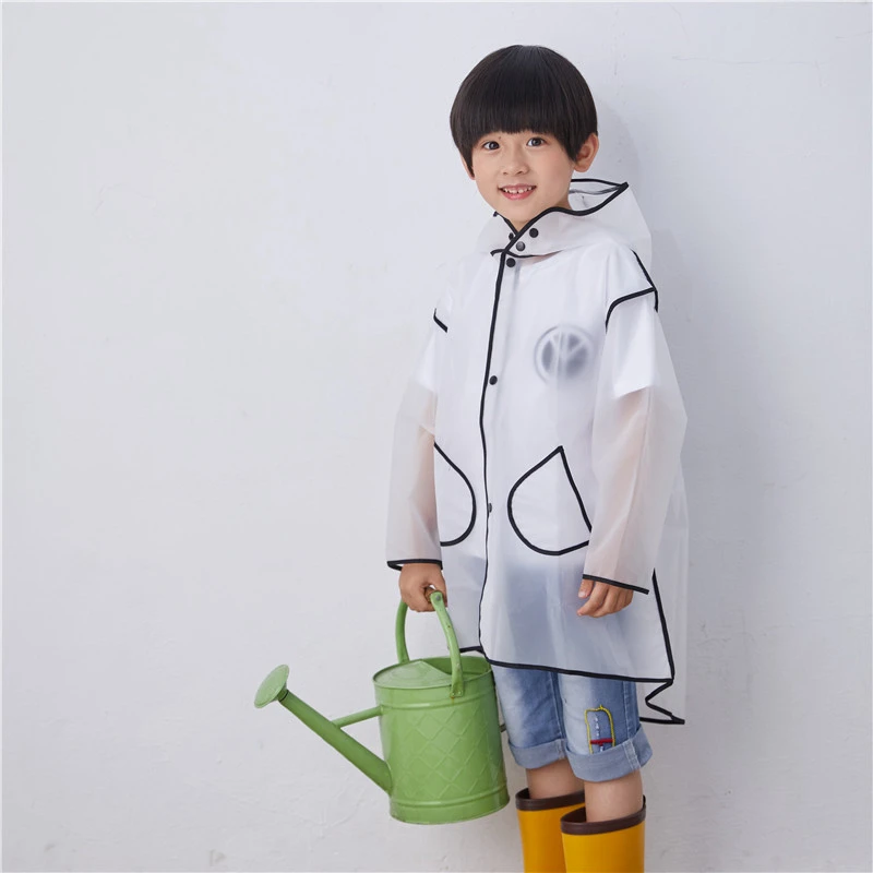 Kids Toddler Children Fashion Clean Transparent Long Hooded Edge Clear Waterproof Rain Poncho Jacket Raincoats for Boys Girls, Black/yellow/pink/green/blue
Kids Toddler Children Fashion Clean Transparent Long Hooded Edge Clear Waterproof Rain Poncho Jacket Raincoats for Boys Girls, Black/yellow/pink/green/blue