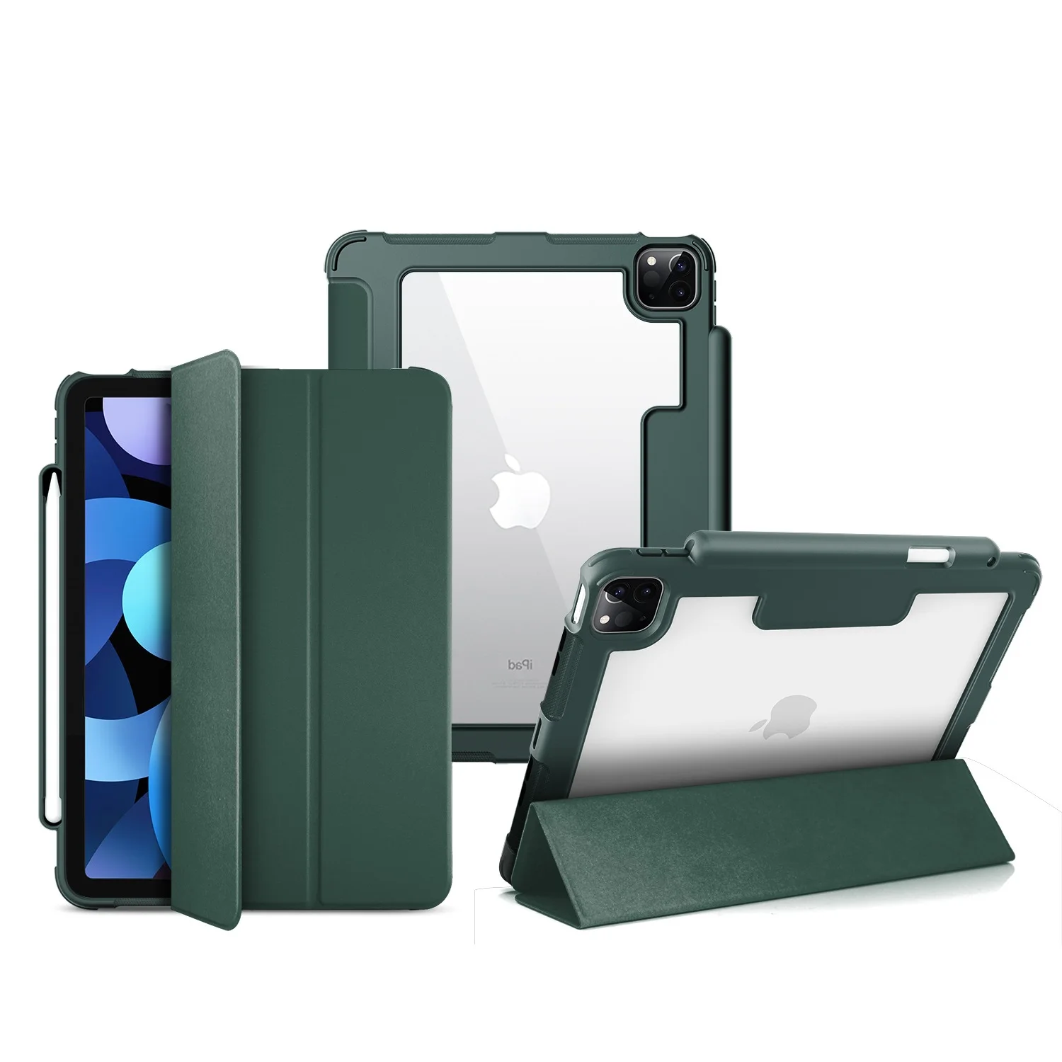 Factory Pu Leather Supplier Shockproof Case Cover With Pencil Holder For Ipad 8 Ipad Pro 11 12.9, Customized color
Factory Pu Leather Supplier Shockproof Case Cover With Pencil Holder For Ipad 8 Ipad Pro 11 12.9, Customized color