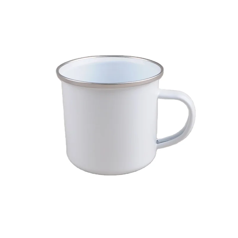 Food grade enamel coffee mug wholesale enamel glass mug with handle white enamel mug, Customized colors acceptable
Food grade enamel coffee mug wholesale enamel glass mug with handle white enamel mug, Customized colors acceptable