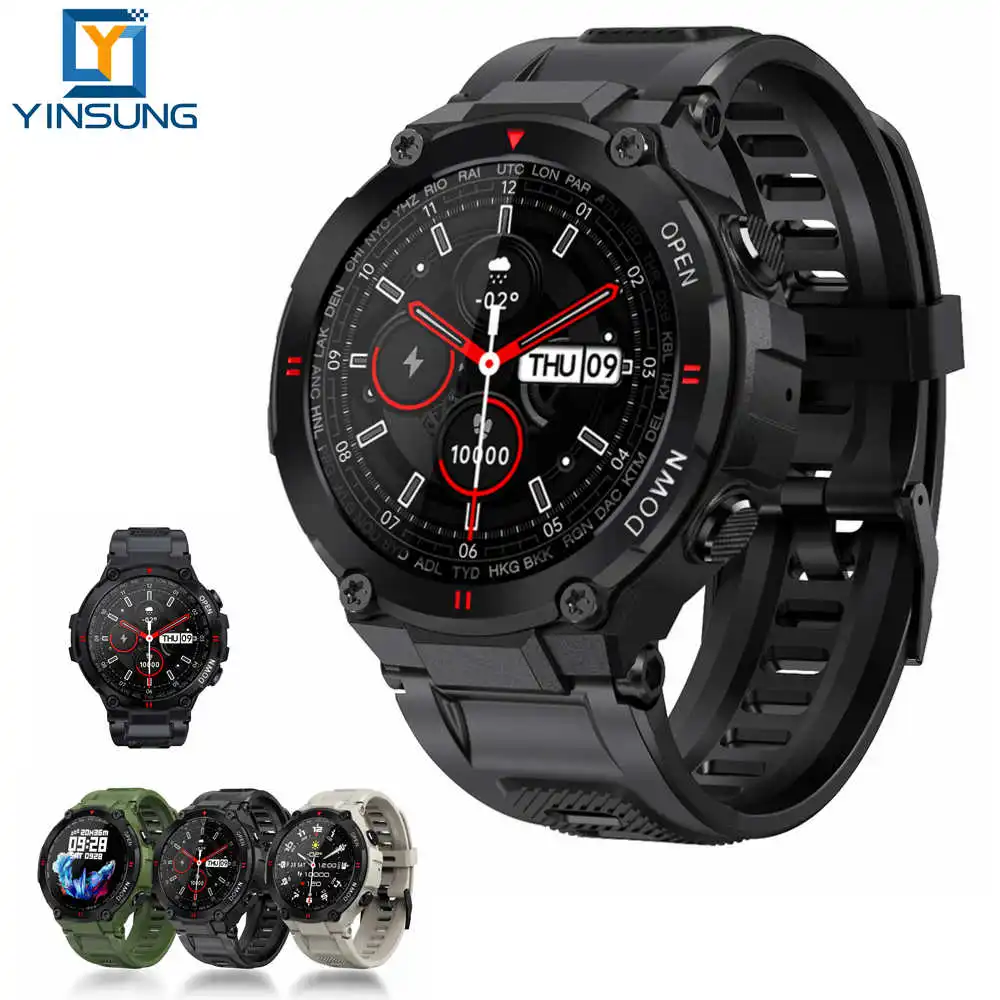 Yinsung 400mah Customized watch faces Bt Call k22 smart watch Men weather Sport Fitness Multifunction Music Control Alarm Clock
Yinsung 400mah Customized watch faces Bt Call k22 smart watch Men weather Sport Fitness Multifunction Music Control Alarm Clock