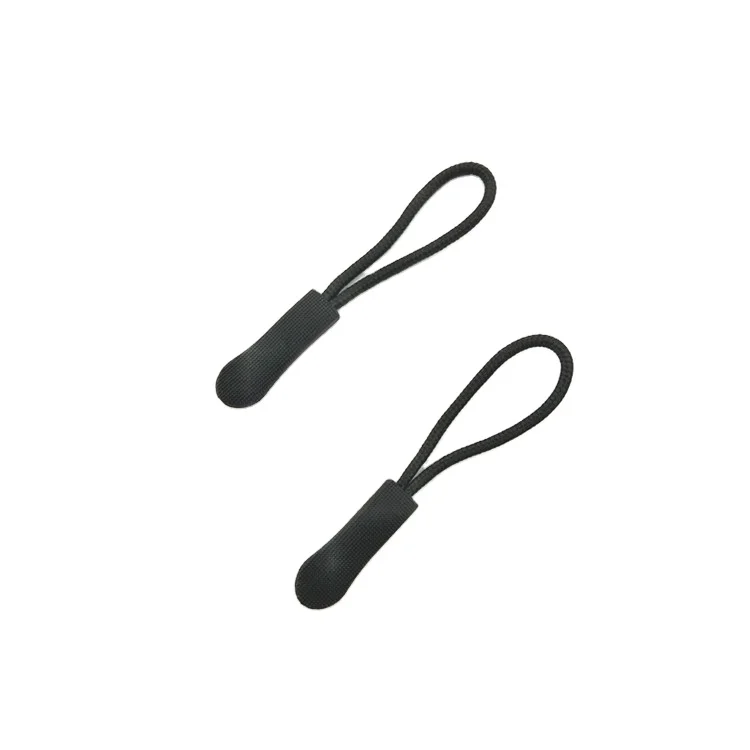 Wholesale good quality hot sell rubber cord custom Logo zipper puller for bag accessories, Customized
Wholesale good quality hot sell rubber cord custom Logo zipper puller for bag accessories, Customized