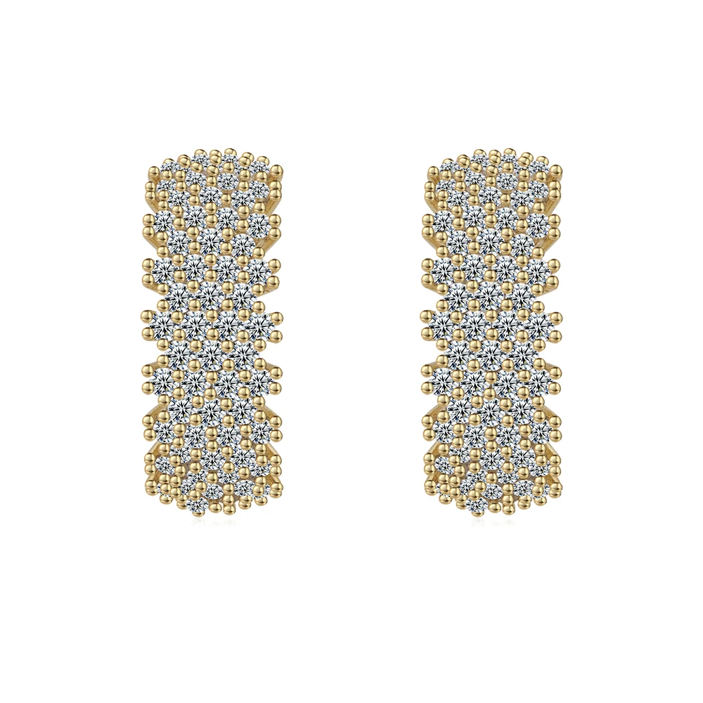 Hot sale fine jewelry gold plated zircon earring stud 925 sterling silver auricular needle magnificent women micro pave earrings
Hot sale fine jewelry gold plated zircon earring stud 925 sterling silver auricular needle magnificent women micro pave earrings